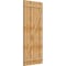 Ekena Millwork Joined Board-n-Batten Shutters w/Z-Bar, Rough Sawn Western Red Cedar, 32 1/4W x 74H, PR RBJ06Z32X074RWR - alternate 4